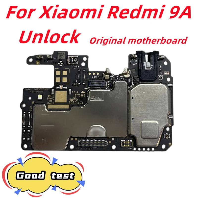 Original desbloqueado mainboard para xiaomi redmi 9a versão global 2gb