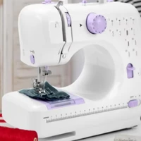 1 pcs- Portable Electric Sewing Machine Pro With 12 Stitches Patterns,  Multifunctional Home Sewing Machine Parents sewing tools 1