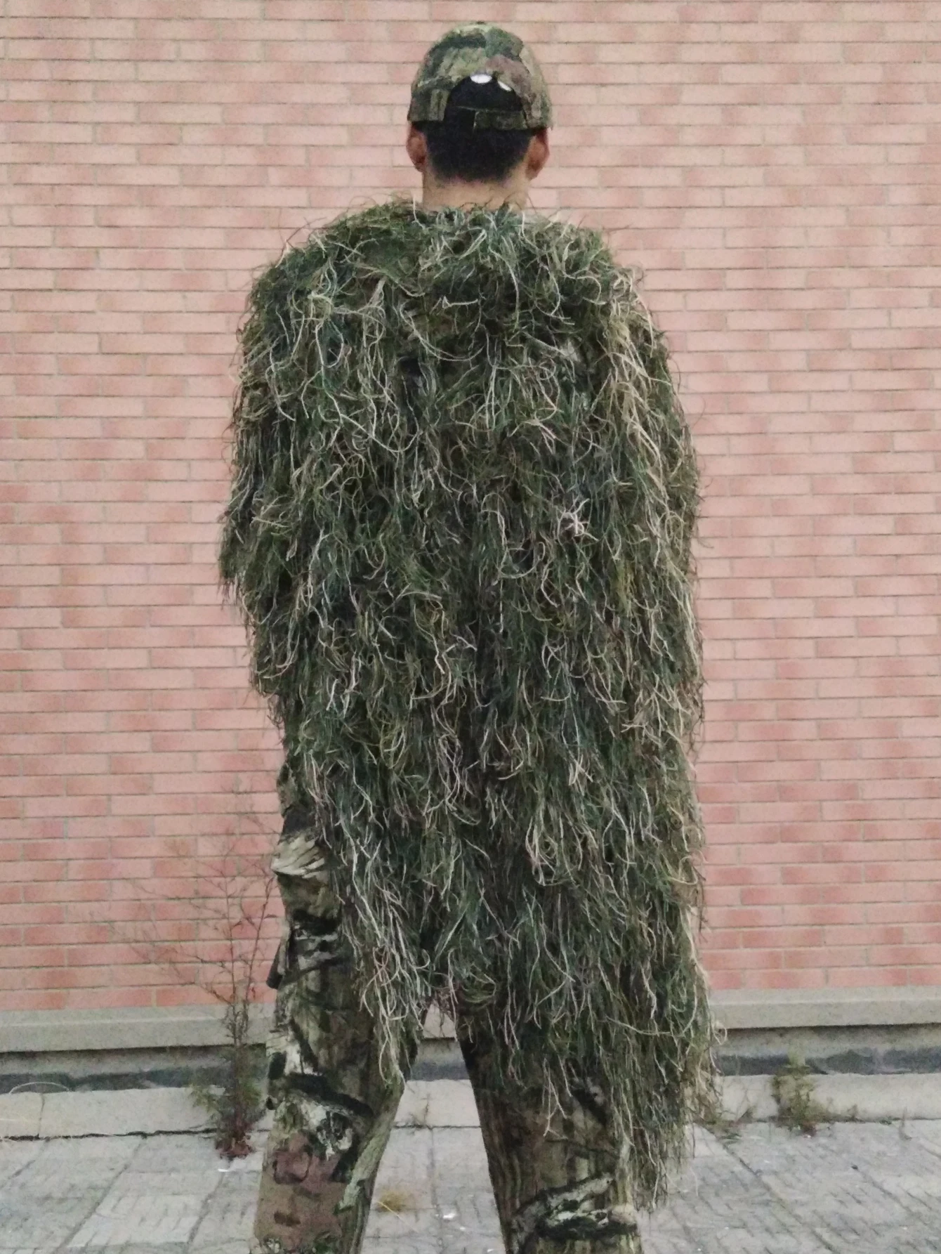 Costume Feuille 3d Ghillie Neige Vestes Pantalons Mis Vêtements