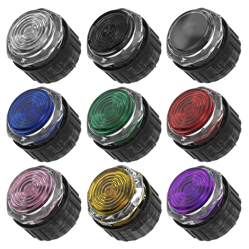 Original Gamerfinger Hbfs30screw Crystal 30mm Mechanical Buttons With