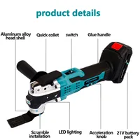 Multifunction Tool Oscillating Multi-Tools Electric Home Decoration Trimmer Electric Saw for Makita 18V Battery 2