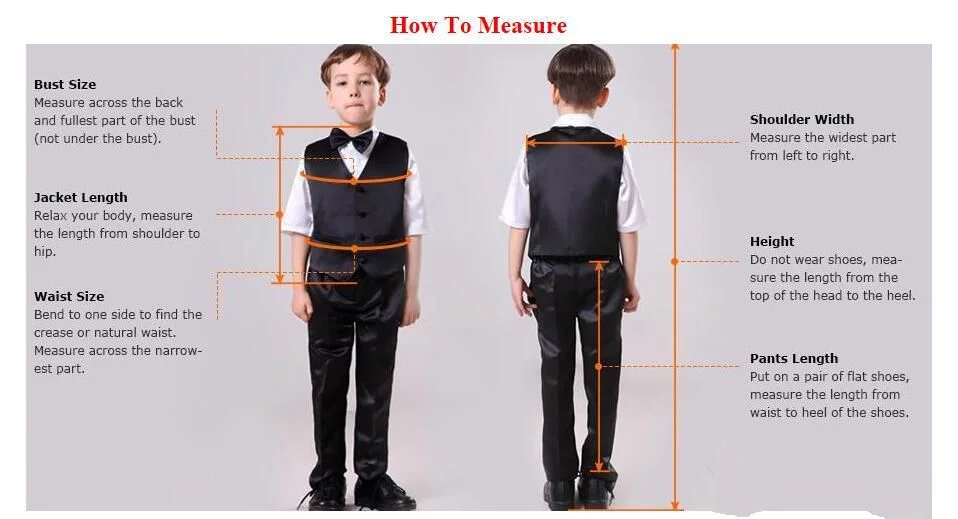 Traje de três peças para crianças, jaqueta Jacquard marfim, smoking para meninos florais, terno de festa formal, terno de casamento infantil