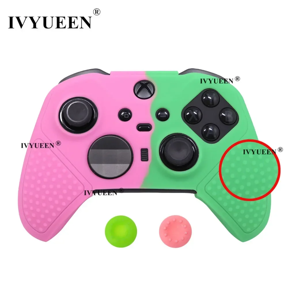 Anti-Slip Silicone Grip Case with Thumb Caps