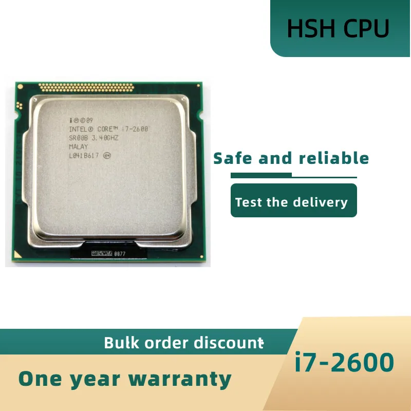 intel core i7 2600K 3.4GHz LGA1155