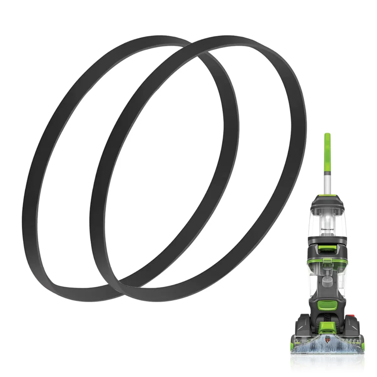 Cinture Di Ricambio Da 2 Pezzi Per Hoover Fh54011 Dual Power Max Carpet Cleaner Fit Model Fh51000 Series Sostituisci Le Parti Del Vuoto 440005536