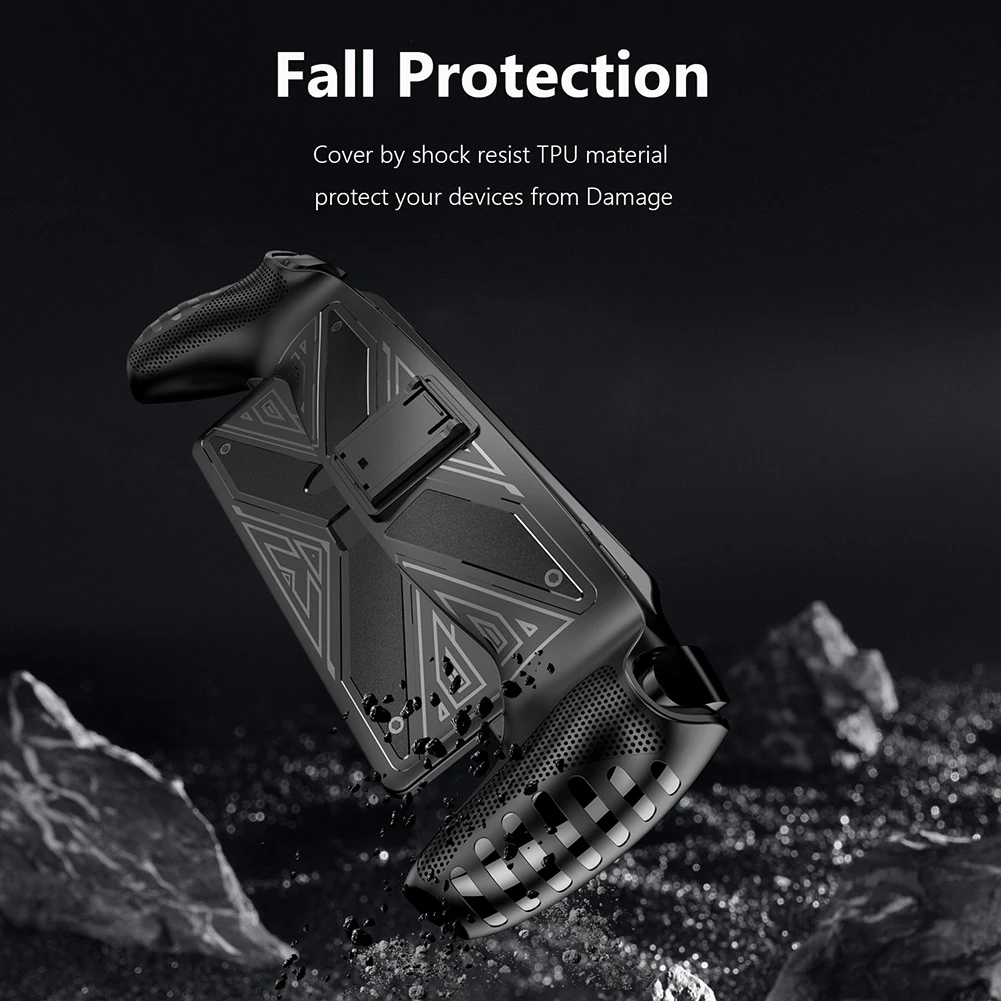 TPU Gaming Console Controller Sleeve Skin Shockproof Game Machine Grip Shell Case Game Console Protective Cover for PS5 Portal