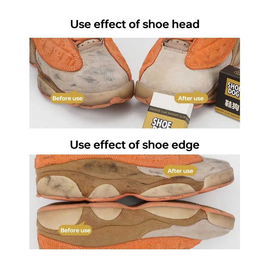 1Pcs Shoes Eraser Portable Suede Sheepskin Matte Leather Fabric Care Shoes Cleaning Leather Cleaner Rubber Block Shoe Brush