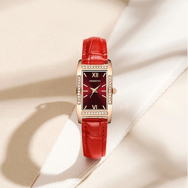 Luxury Women's Leather Creative Wrist Watches 2023 For Ladies Fashion Quartz Wrist Watch Female Clock Montre Femme Reloj Mujer