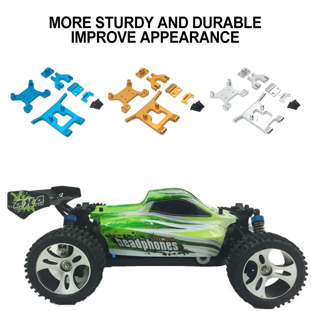 

RCGOFOLLOW Shock Absorber Bracket RC Car Part Steady Shock Absorber Amount For 1 14 Wltoys 144001 On-Road Vehicles