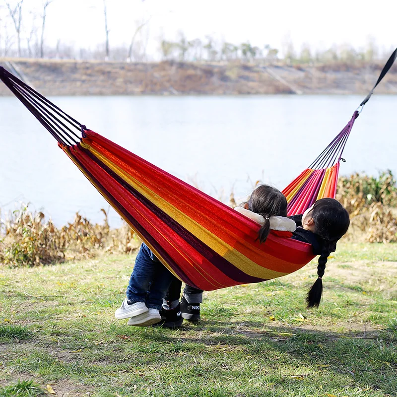 Canvas Single Hammock Outdoor 2