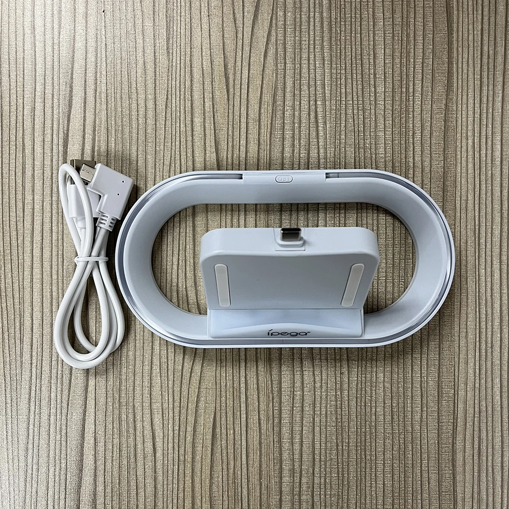 Charging Dock for PS5 Portal Game Console Stand Holder with Charging Cable RGB Light Charger Station for Sony PlayStation Portal