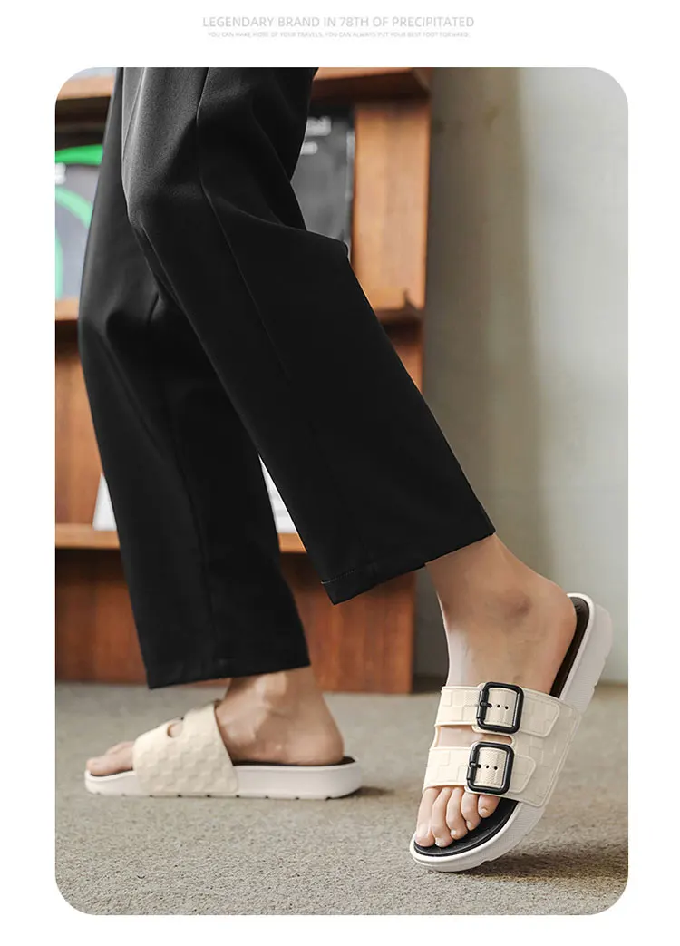 شباشب شاطئ صيفية للرجال صنادل مريحة تسمح بمرور الهواء خفيفة للغاية شباشب رجالية داخلية وخارجية مقاس كبير 46 47