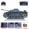 1/16 Heng Long HL TK7.0 German Stug III RC Tank 3868 Metal Tracks Turret Side Light 2