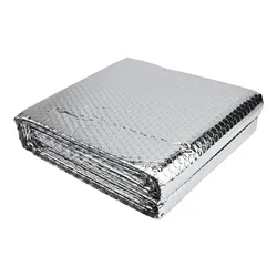Heat Reflective Radiator Insulation Foil - Energy - Saving Wall Sticker, 5m x 60cm (With stickers)