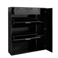 KOMHTOM Modern shoe cabinet with adjustable shelves