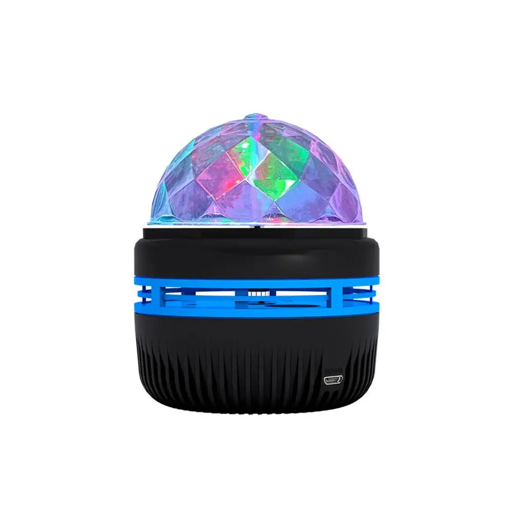 Novelty USB Charging RGB Projector Lamp Automatically Rotating Led Night Light For Home Children Bedroom Decoration Magic Lights star night light