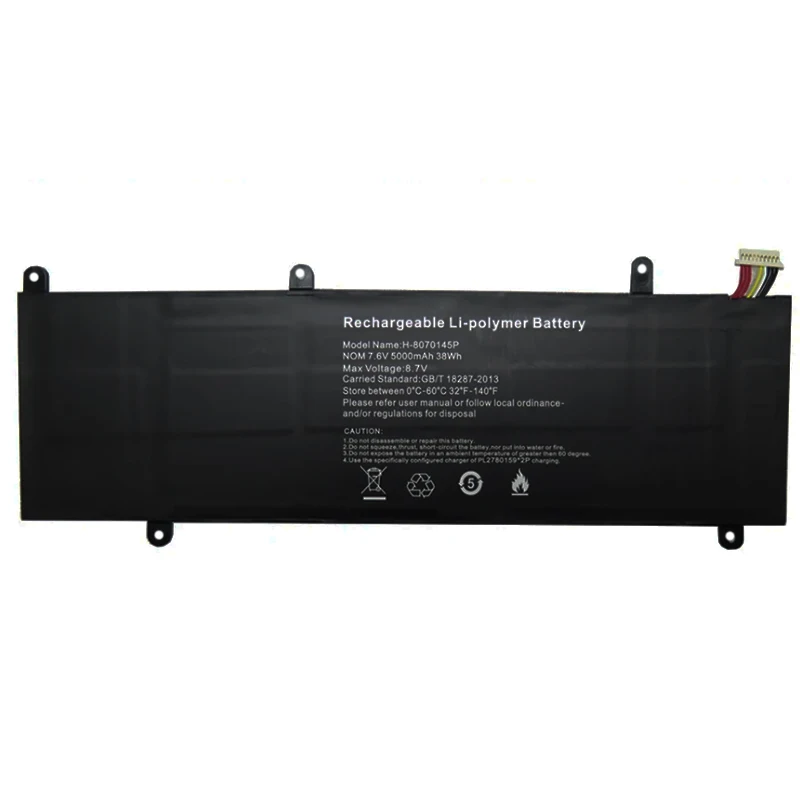 T-bao-book X10 Bateria do Portátil Computador Novo 7.6v 5000mah 15.6 H8070145p - Imagem 3