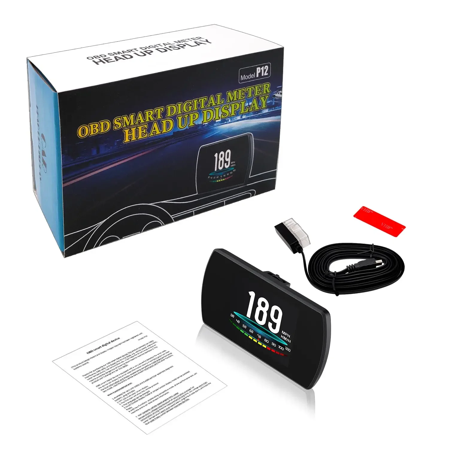  HUD  ÷, GPS  ӵ ,  ǻ  HD ÷, ڵ ׼, ֽ P12