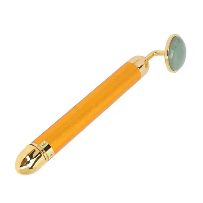 

Electric Facial Massager Stick Electric Face Roller Stick Restore Elasticity Skin Care 24K Waterproof with Storage Bag for Daily