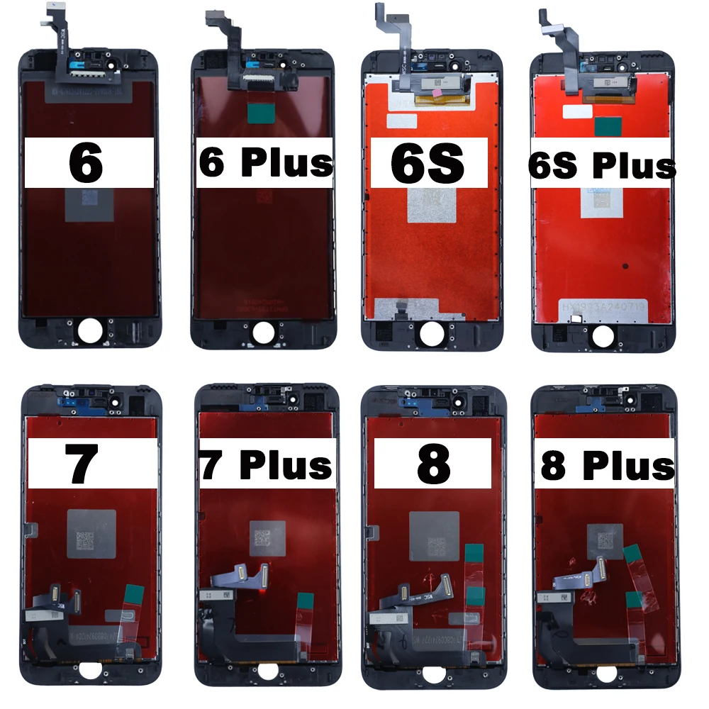Display LCD Per iPhone 6 6S 6SP 7 7P 8 8P Touch Screen Digitizer Assembly di Ricambio Per iPhone SE2020 per 8 Plus 7 Plus LCD - Image 6