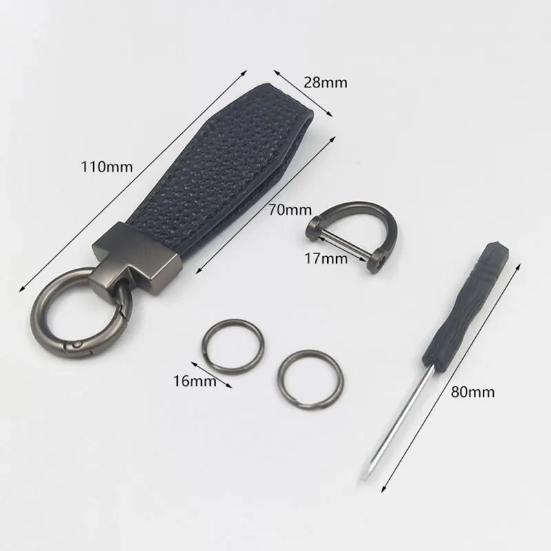 Anti Lost Keychain Car Key Chain Car Accessories Gift For Land Rover LR4 Range Rover Sport Freelander 2 Discovery Anti-loss