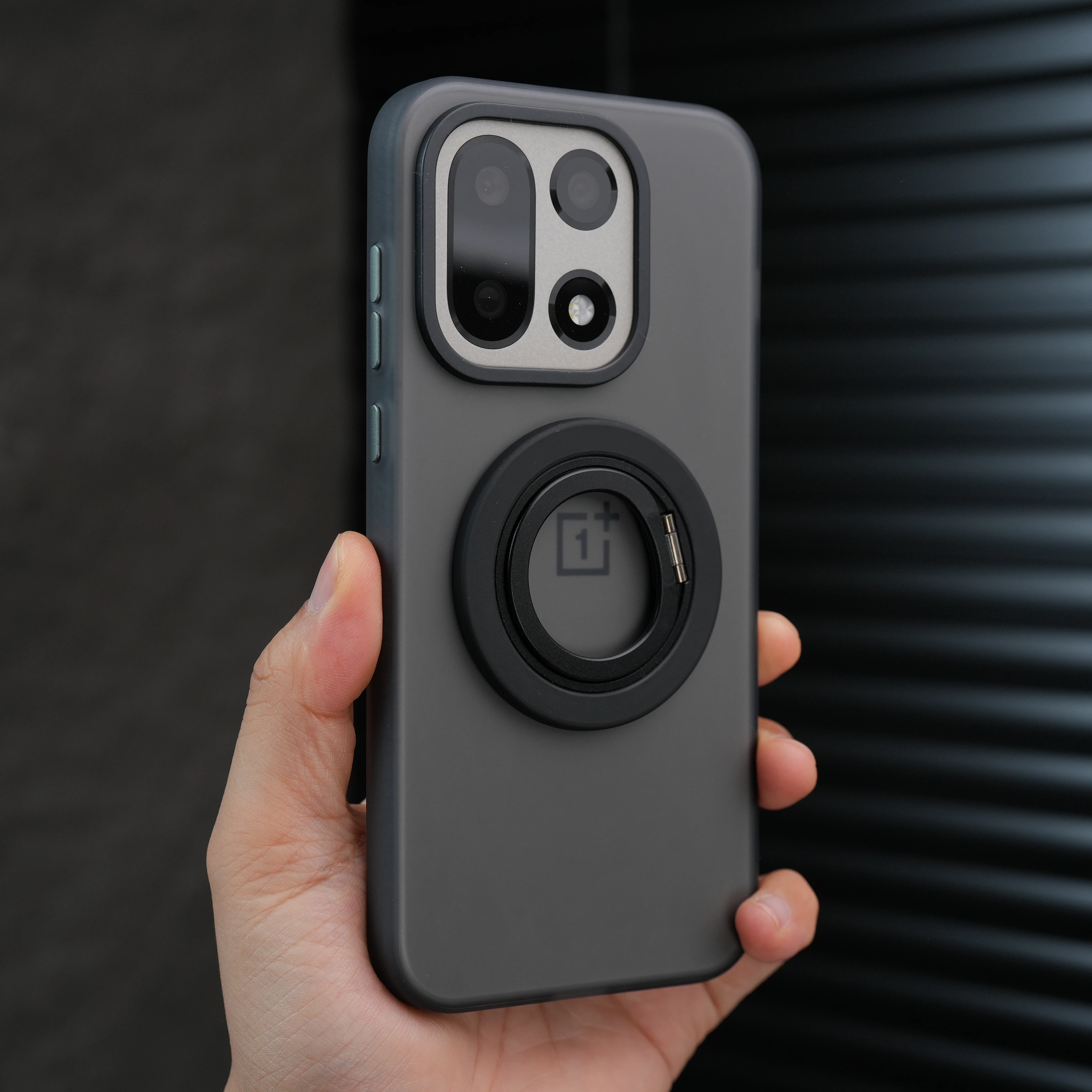 Deluxe Acrylic Skin-Friendly Magnetic 360° Stand Shockproof Bumper Case