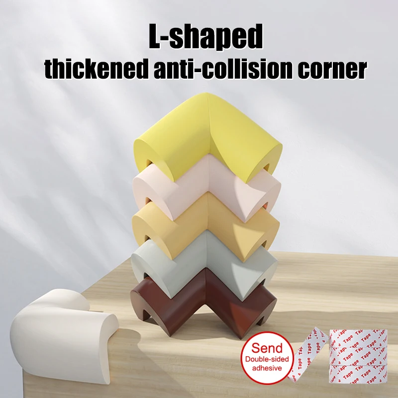 

4Pcs Baby Table Corner Protector Safety Protection Guards Child Kids Furniture Edge Cover Pad Corner Bumper Anti-collision Foam