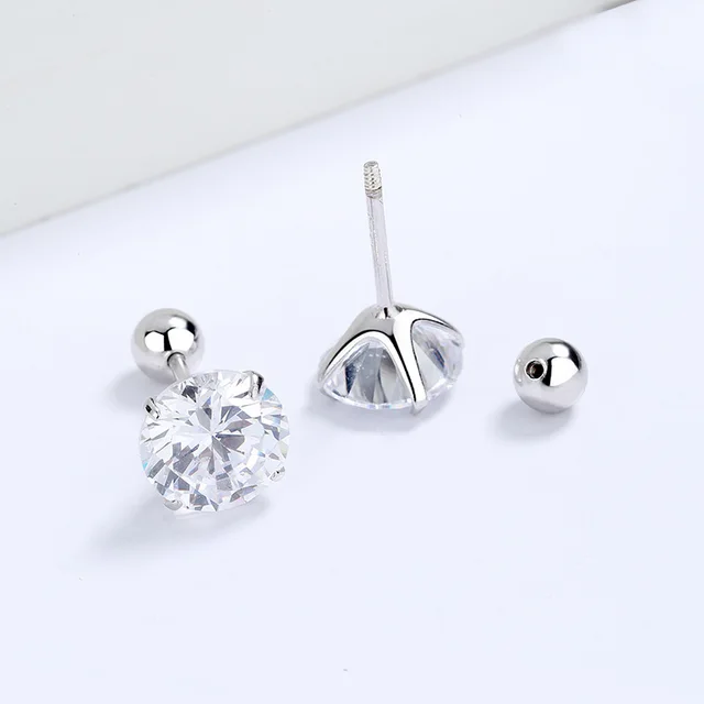 Orecchini A Bottone Bradipo Carino In Argento Sterling 925 | Ipoallergenici Per Donne E Ragazze - Foto 4