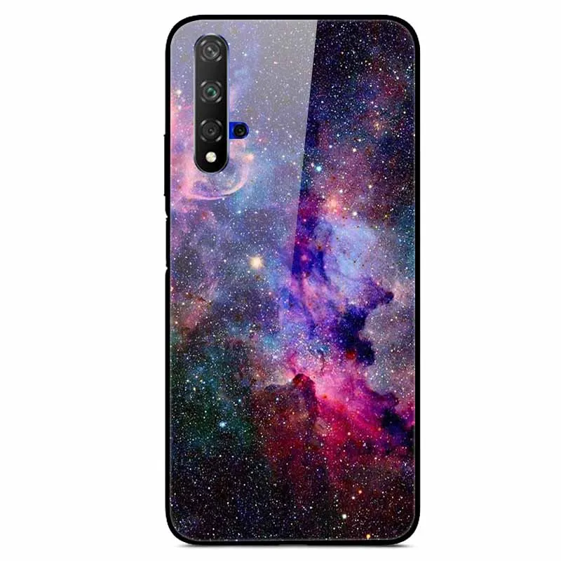 Premium Tempered Glass Hard Back Cover for Huawei Honor 20 Series