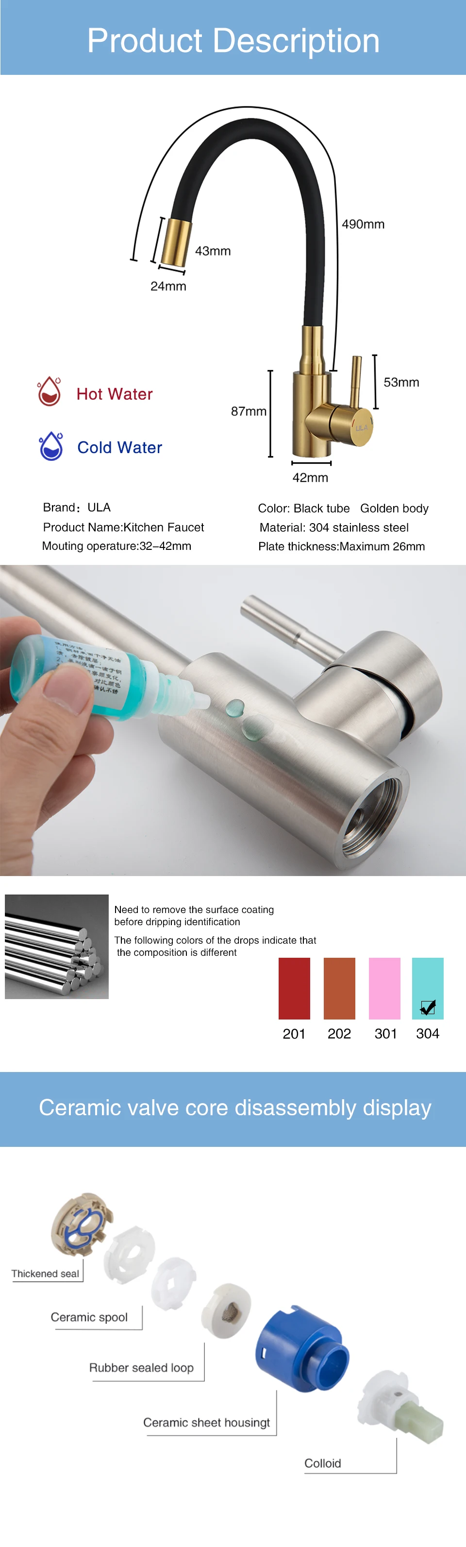 Spirit DIY・工具・ガーデン ZXDTVFGN プルアウトキッチン蛇口