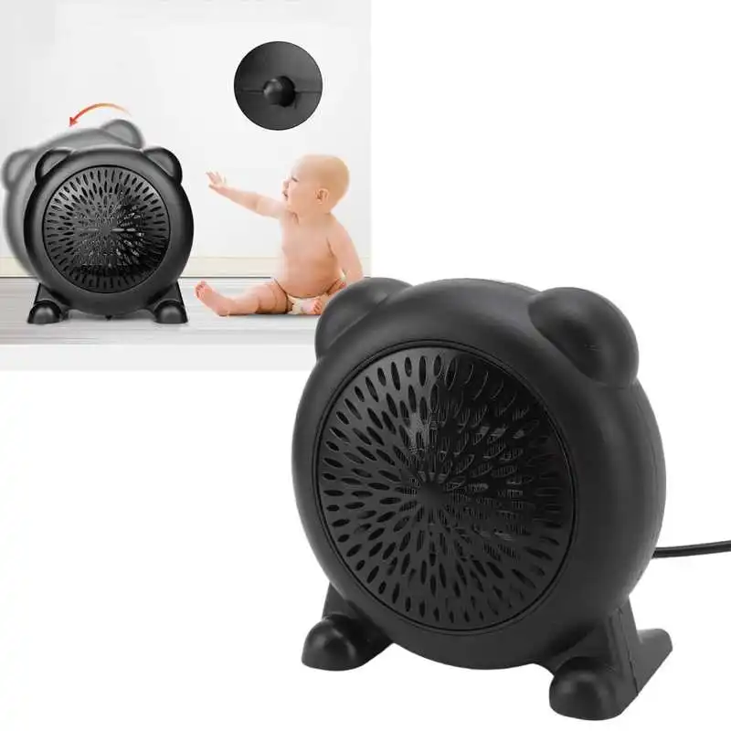 Portable Electric Heater Mini Desktop Air Heater Thermal Fan 600W Space  Heater Winter Warmer for Indoor EU 220V - AliExpress