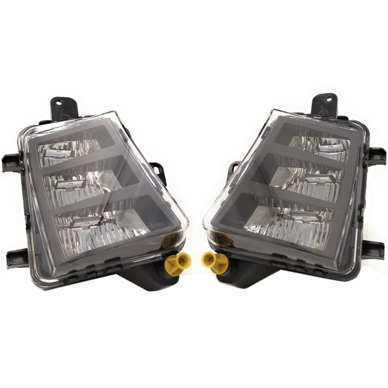 2PCS LED Front Fog Light For Volkswagen VW Golf 7 A7 MK7 GTI GTD DRL