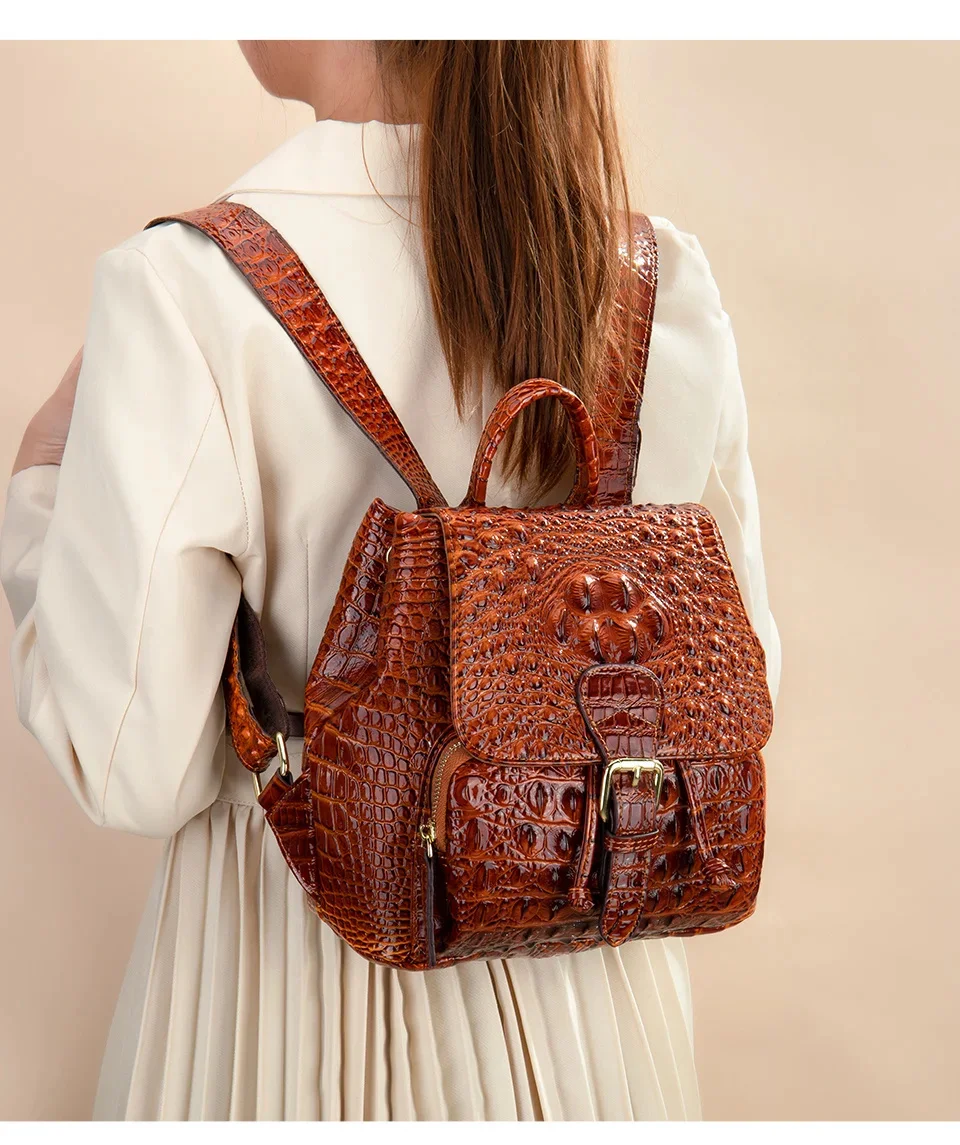 Vintage Genuine Leather Backpack