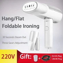 

Garment Steamer Handheld Operated Generator 220v Foldable Travel Clothes Shirt Steam Ironing Machine Steamer for Home Accessory