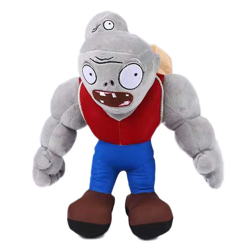 

Cartoon Plant VS Gargantuar Zombie Plush Toys PVZ Gargantuar Cosplay Props Plush Soft Stuffed Toys Doll Gifts For Kids Children