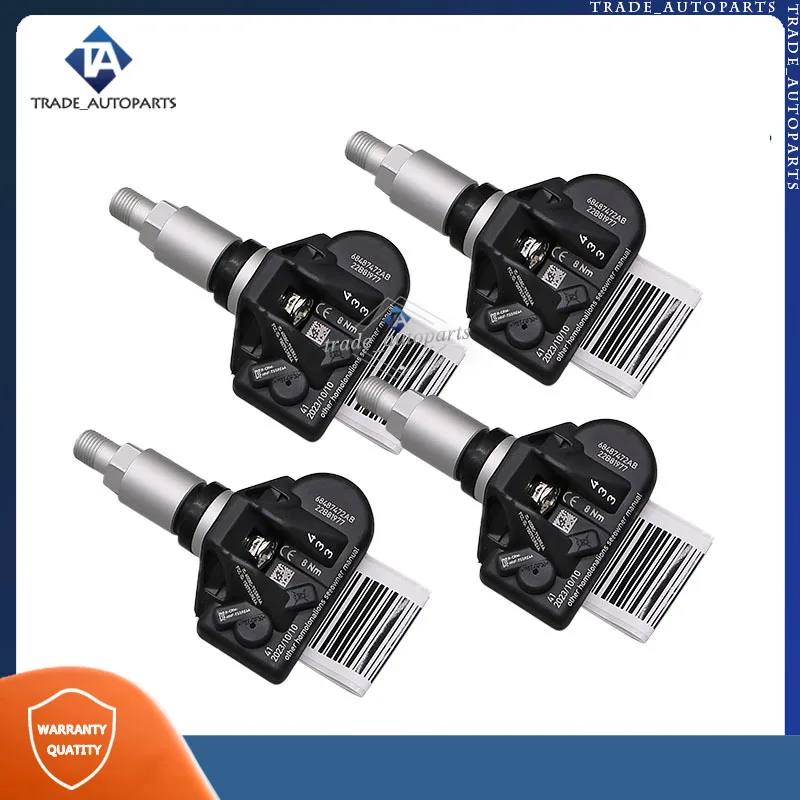 Ÿ̾ з  ý , 2022-2023  ç , ũ̽ 300 TPMS, 433MHZ, 68487472AB, 4 