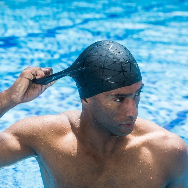 Bonnet de bain, chapeau de natation Protection d'oreille 3d pour