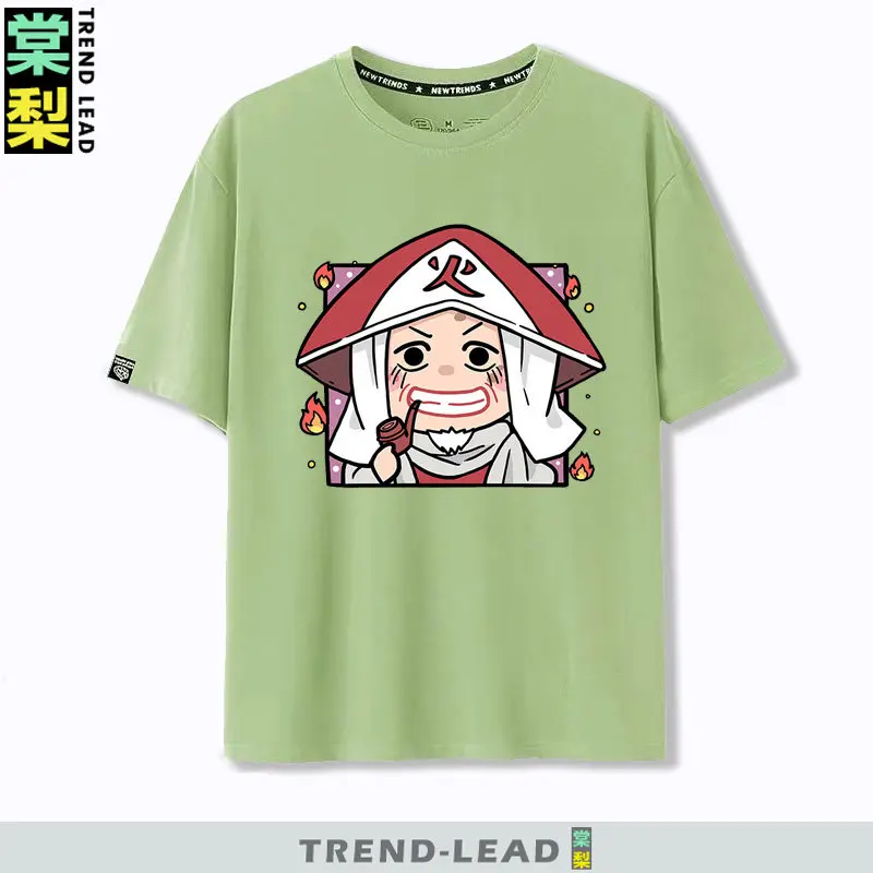 Kids' Trendy Naruto Cartoon Character Short Sleeve T-Shirt