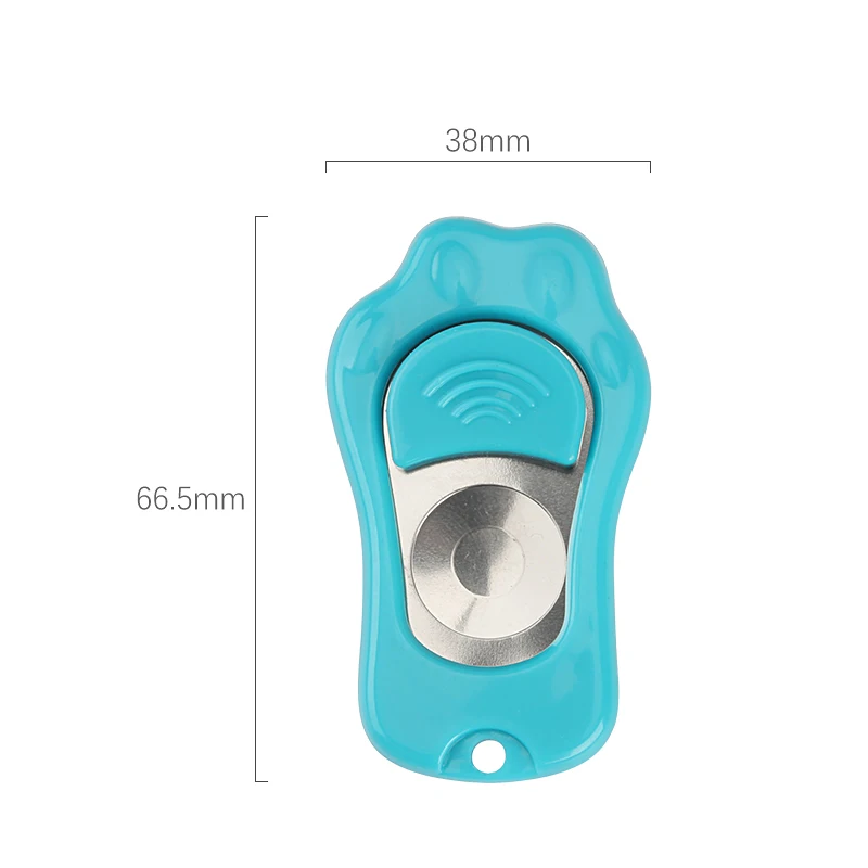 2pcs Pet Dog Clicker Toys Trainer Paw Shape Pet Tranining Clickers Obedience Dog Pets Training Trainer Click Award Supplies