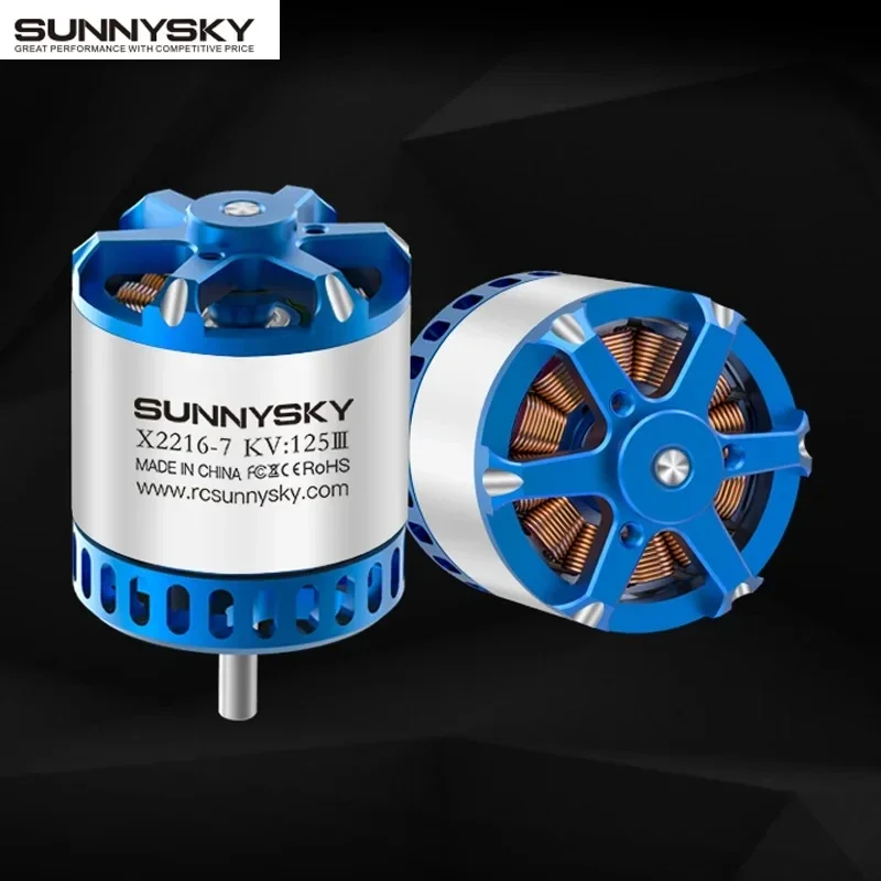 Sunnysky X2216 Iii X2216 880kv /1100kv /1250kv/1400kv/1800kv/2400kv Outrunner бесщеточный двигатель для радиоуправляемого самолета