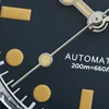2024 New Watchdives 40mm Vintage Sub Watch NH35 Automatic Domed Sapphire 20ATM C3 BGW9 Luminous 316L Steel Men Diver Wristwatch 6
