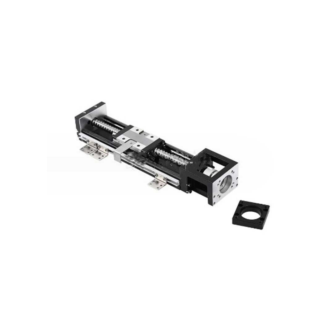 

Linear Guide Module 50-500mm Double Linear Shaft Rail Slide Automoation Ball Screw Linear Motion Actuator Kit