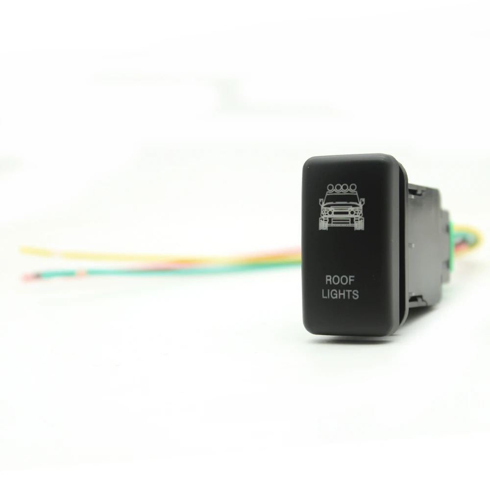 LED Licht Schalter Für Toyota Land Cruiser - Grüne Beleuchtung