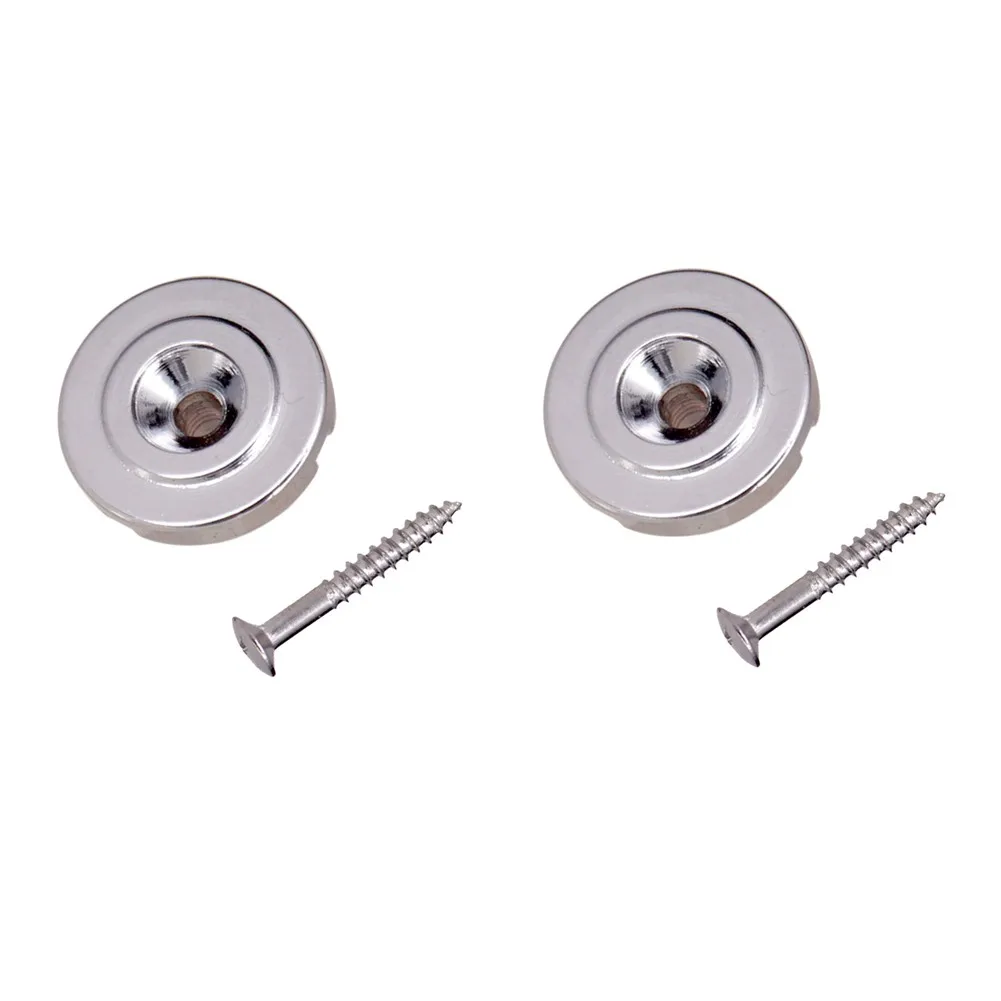 2pcs Electric Bass String Trees Retainers Guide String Guides With Screws Bass Guitar Accessories Parts Musical Instrument