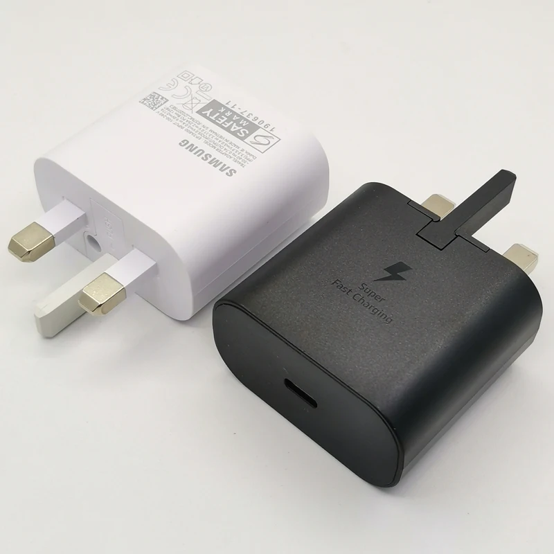 Samsung 25W UK Super Fast Charger with Type C Cable