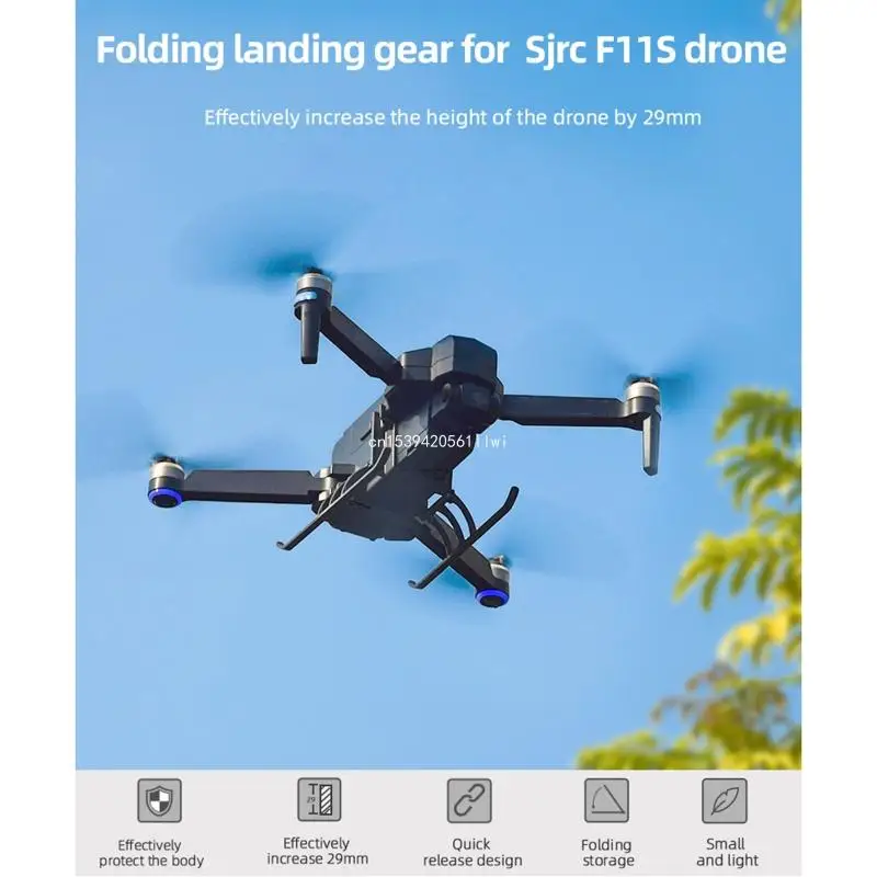 

for Sjrc F11S Foldable Landing Gear Drones Height Extender Dropship