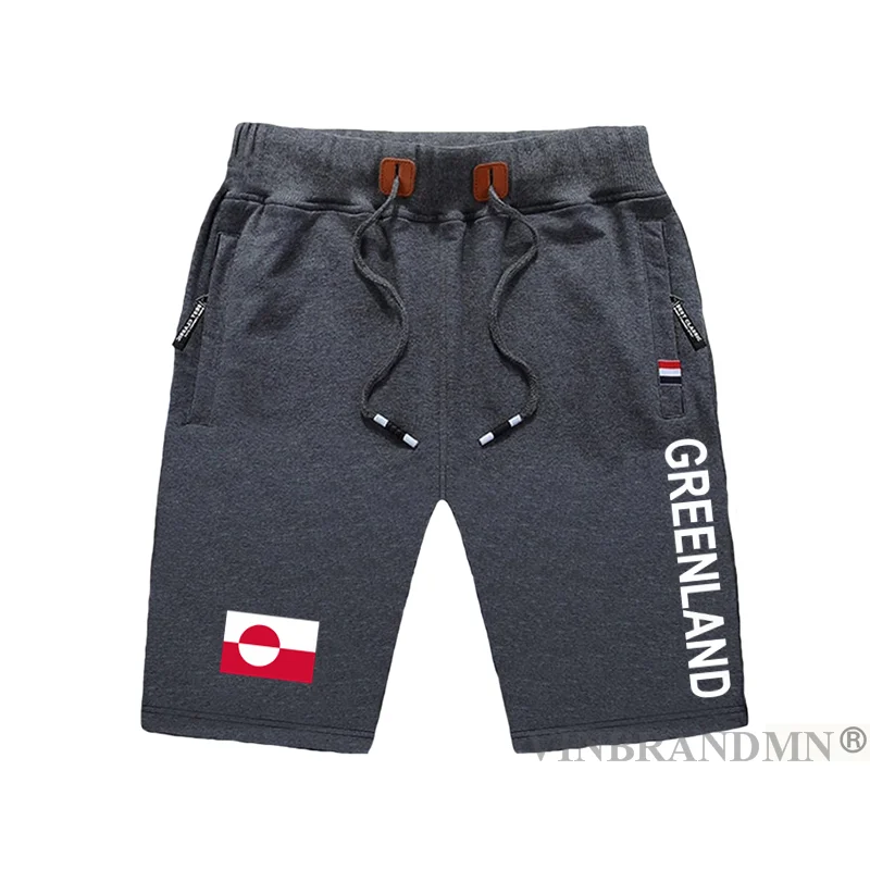 

Greenland GRL Kalaallit Nunaat Greenlandic Inuit Greenlander GL mens shorts beach man men's board workout zipper pocket shorts
