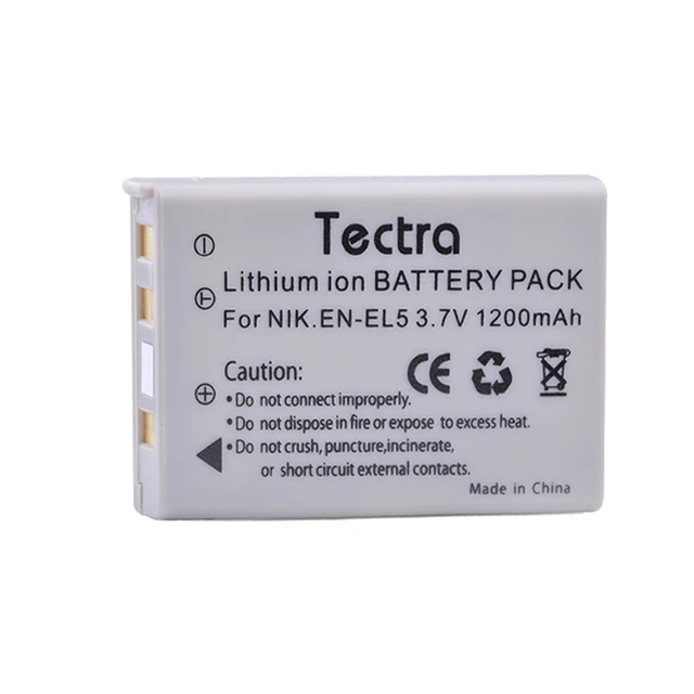 Nikon Coolpix P90 EN-EL5 ENEL5 Battery With Charger For Nikon EN