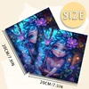 A Bold and Simple Decompression Creative Flower Fairy Coloring Book, Featuring Cartoon Cute Flower Fairy Characters 4