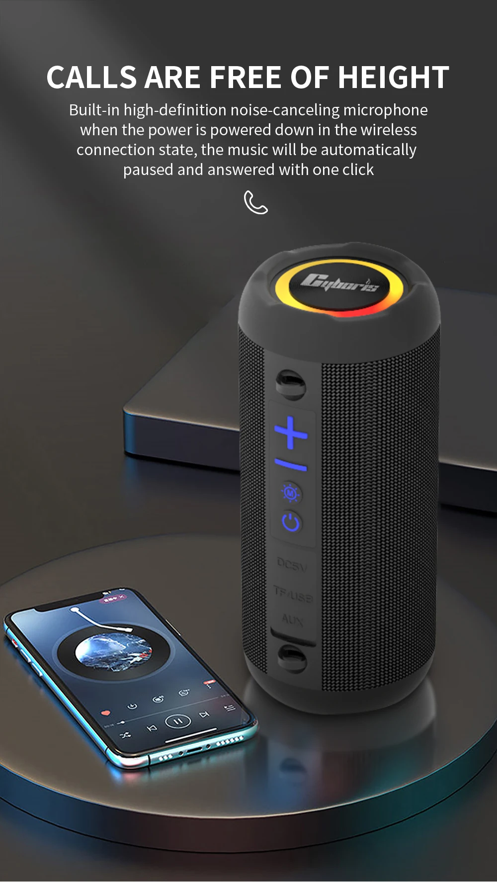 Portable Speaker With Built In Alexa Alexa Devices Best Portable